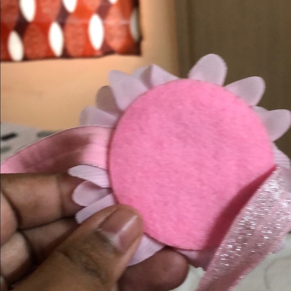 Pink head band - Picture 3 of 16